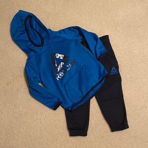 Reebok Kids' Blue and Black Tracksuit